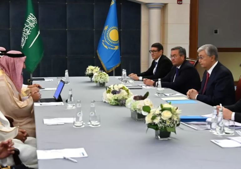 Казахстан заинтересован в инвестиционном сотрудничестве с Саудовской Аравией