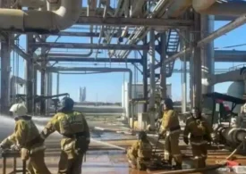 В Актобе 4 рабочих получили ожоги на газоперерабатывающем заводе