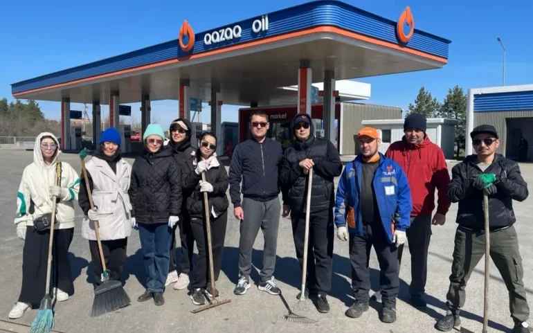 Qazaq Oil провела масштабную экологическую акцию в рамках инициативы «Таза Қазақстан»