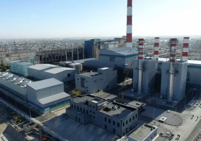 Новую газовую ТЭЦ запустили в Кызылорде