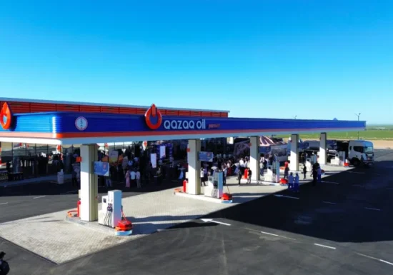 Крупнейшая АЗС Qazaq Oil по франшизе открылась в Туркестанской области
